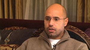 PHOTO Exclusive: Amanpour Interviews Gadhafis Son
Saif Gadhafi Says Libya Is Not Americas Business