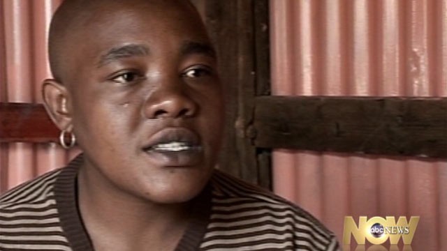 PHOTO: A victim speaks out against