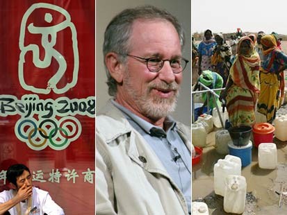 Beijing 2008 Olympics - Steven Spielberg - Darfur, Sudan [Credit: ABC News]