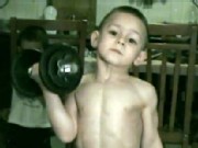 5-Year-Old Bodybuilder Wins Record