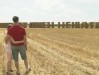 Video:  German man spells out will you marry me with 150 bales of hay.