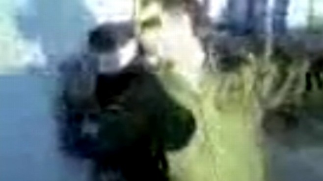 Video: Male soldier performs belly dance around female Palestinian prisoner.