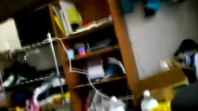 VIDEO: A frightened man captures the 8.9 magnitude earthquake in Miyagi, Japan.