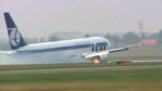 VIDEO: No injuries reported as Boeing 767 makes emergency landing in Poland.