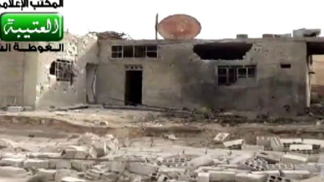 VIDEO: Syrian armys offensive push deals a hit to flow of weapons for rebel fighters.