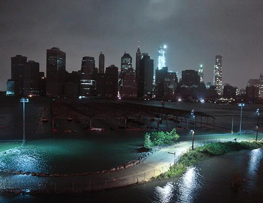 Sandy Causes Massive Flooding