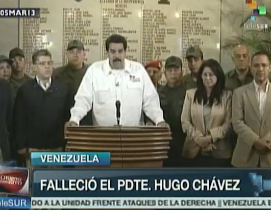 Venezuelans Mourn the Death of Hugo Chavez