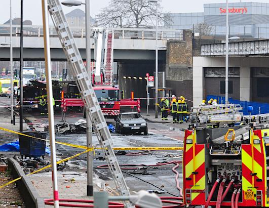 Helicopter Crash in Central London