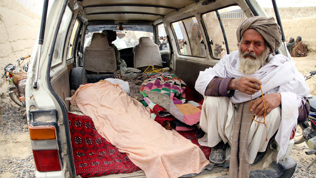 PHOTO: American Opens Fire on Afghans, 15 Dead