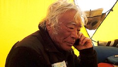 PHOTO: Yuichiro Miura, 80, became the oldest man to reach the summit of Mount Everest on May 23, 2013.