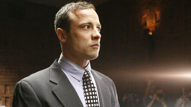 PHOTO: Oscar Pistorius appears in the magistrates court in Pretoria, South Africa, Tuesday, June 4, 2013.