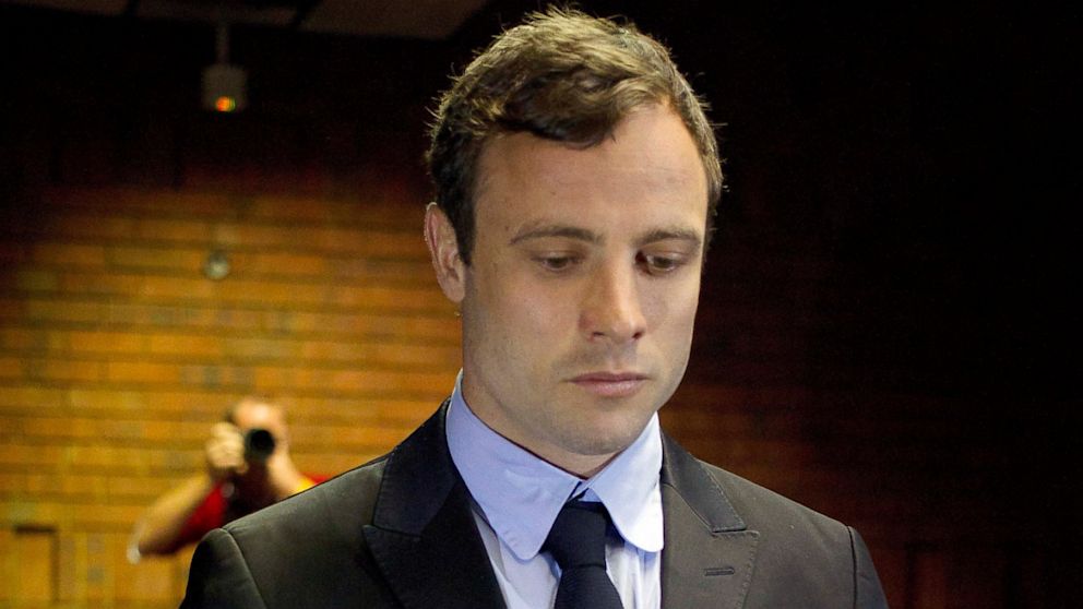 PHOTO: Oscar Pistorius appears at a court in Pretoria, South Africa, Monday, Aug. 19, 2013.