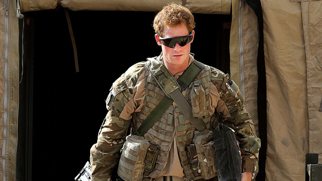 PHOTO: Prince Harry is shown at the British controlled flight-line in Camp Bastion southern Afghanistan, Oct. 31, 2012.