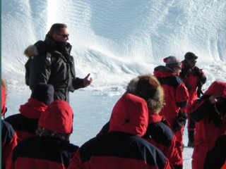 Antarctic Glaciers Slipping Swiftly Seaward