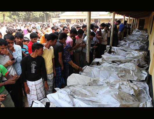 Fire Kills At Least 112 in Bangladesh Factory