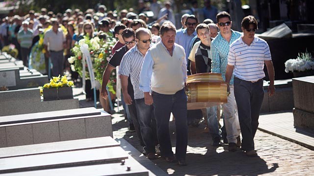 PHOTO: Funeral for nightclub fire victim