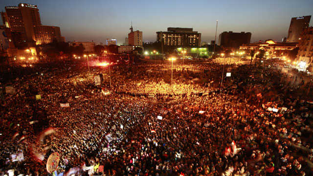 PHOTO: Egyptians gather at Tahrir Square in Cairo to call for a new revolution in Egypt, Saturday, June 2, 2012.