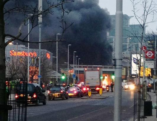 Helicopter Crash in Central London