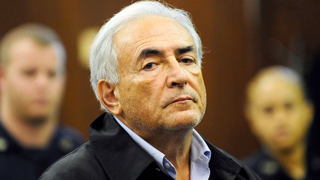 PHOTO: Dominique Strauss-Kahn, head of the International Monetary Fund, is arraigned, May 16, 2011, at Manhattan Criminal Court in New York, on charges he sexually assaulted a hotel maid.