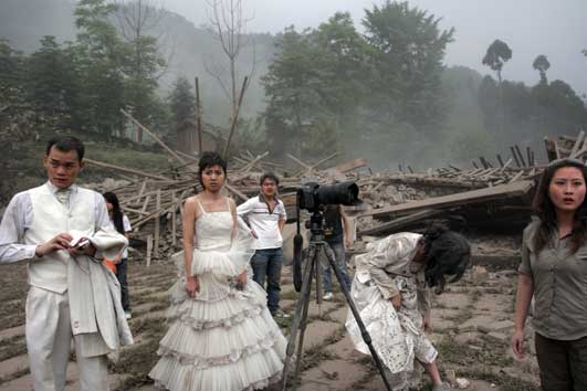 Quake Rocks Core of Chinese Province