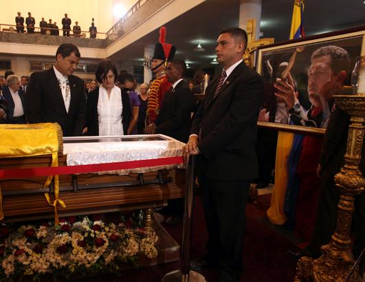 Venezuelans Mourn Chavez