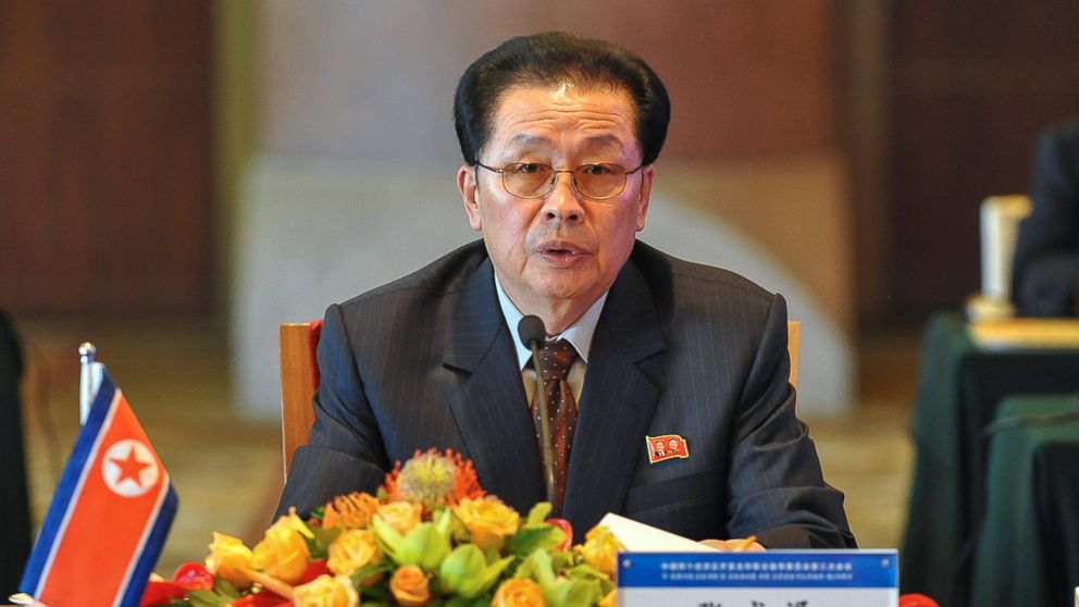 PHOTO: In this Aug. 14, 2012 file photo provided by Chinas Xinhua News Agency, Jang Song Thaek, North Koreas vice chairman of the powerful National Defense Commission, attends a meeting on developing the economic zones in North Korea, in Beijing.