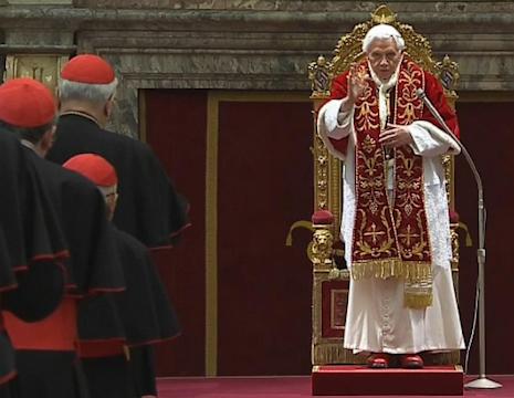 Pope Benedict XVI to Resign