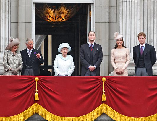 London Salutes Queen Elizabeth 