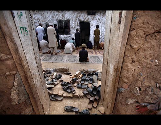 The Muslim community celebrates the end of Ramadan.