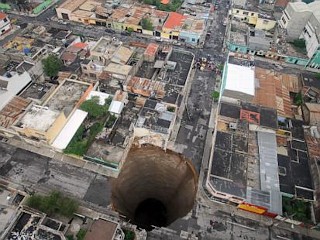 Photos: Incredible Sinkholes Around the World