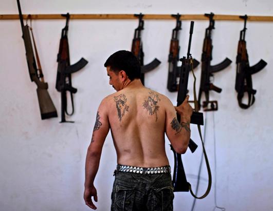 Portraits of Syrian Rebels 