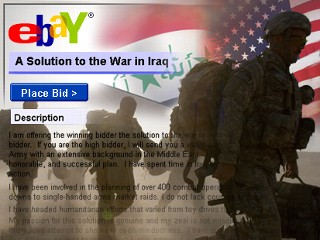 Solution for Iraq on eBay