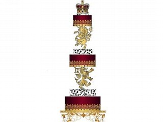 Royal Wedding Cake Sketches
