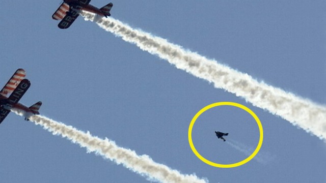 VIDEO: 51-year-old daredevil Yves Rossy used his jet pack to carry out the flying feat.