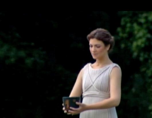 2012 Lighting of Olympic Flame.