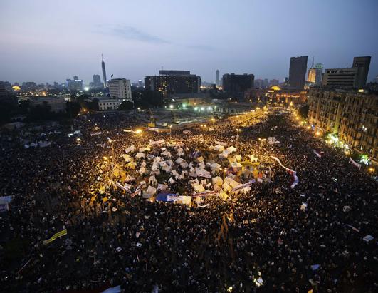 Thousands Demonstrate Against Egyptian President