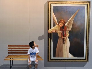 Photos: 3D Paintings Come to Life at Magic Art Exhibit