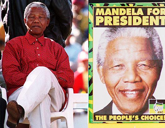 Nelson Mandela Through the Years