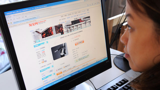 PHOTO: A woman in Beijing shops online at the Taobao website, Feb. 5, 2008.