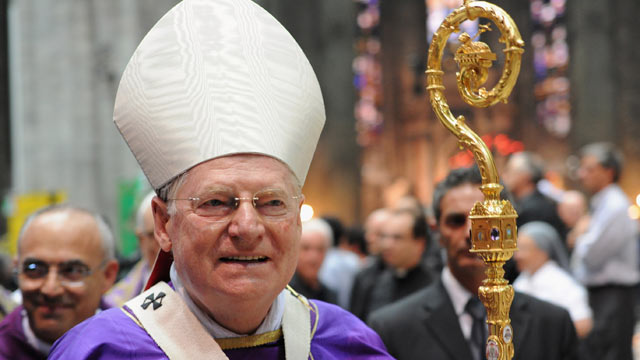 PHOTO: Cardinal Angelo Scola is shown in Milan's Duomo cathedral, Sept. 3, 2012 in Milan, Italy.