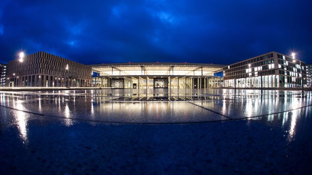 PHOTO: The terminal building of the new