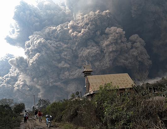 Volcano Eruption Engulfs Villages, At least 11 Killed