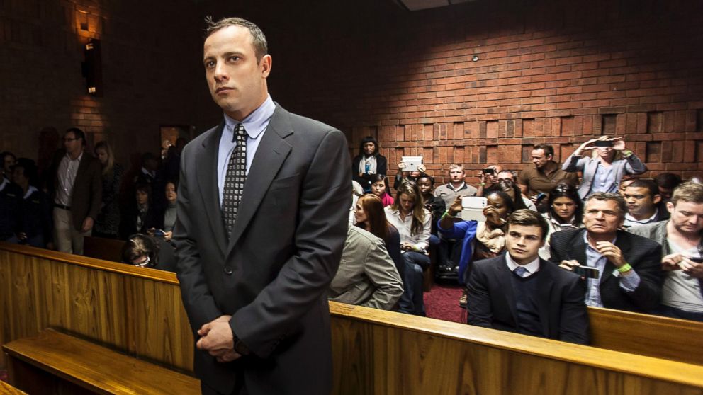 PHOTO: Oscar Pistorius appears in the Pretoria Magistrates court on June 4, 2013, in Pretoria, South Africa.