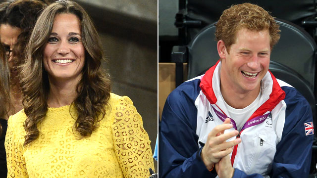 PHOTO: Pippa Middleton watches the 2012 US Open mens singles quarterfinal match in New York City, Sept. 5, 2012. Prince Harry celebrates as Team GB scores as he attends the Goalball on day 6 of the London 2012 Paralympic Games, Sept. 4, 2012, in London