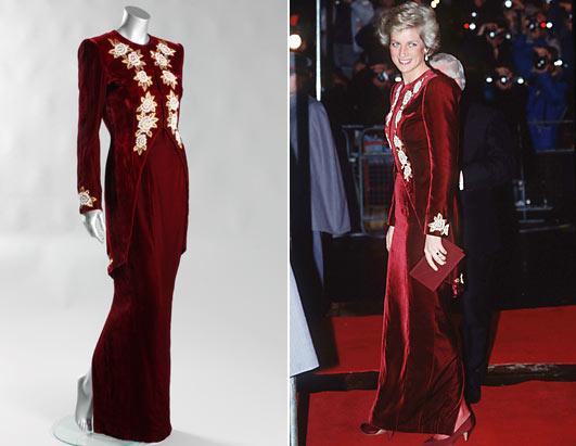 Iconic Princess Diana Dresses To Be Auctioned 