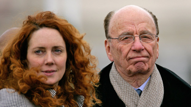 PHOTO: Rupert Murdoch and Rebekah Brooks