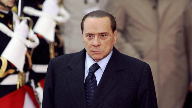 PHOTO: Silvio Berlusconi, Italys prime minister, leaves after attending the the Group of 20 Summit, in Cannes, France, Nov. 3, 2011.