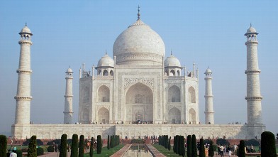 PHOTO: The Taj Mahal, India, is shown.