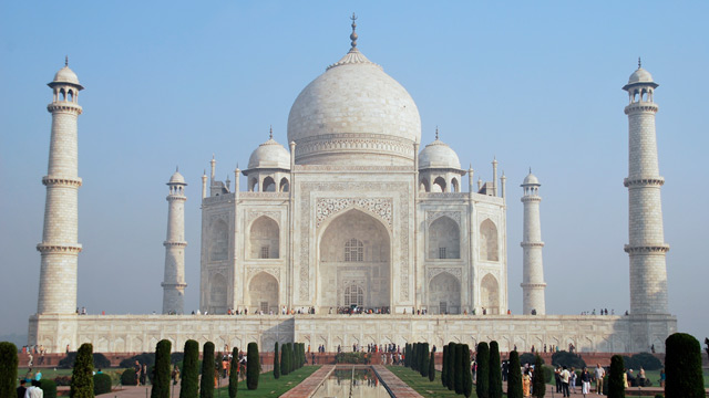 PHOTO: The Taj Mahal, India, is shown.