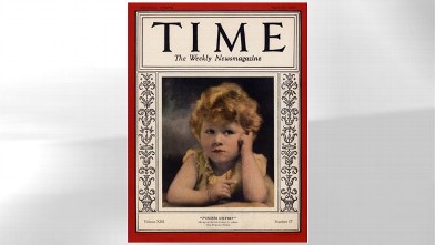 PHOTO: Elizabeth graced the cover of TIME at age 3.